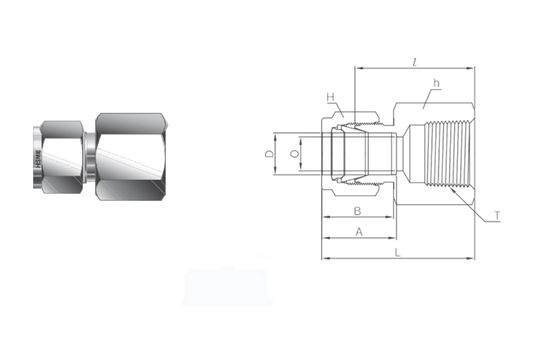 Female BSPT Connector