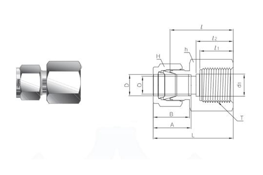 Female Gauge Connector