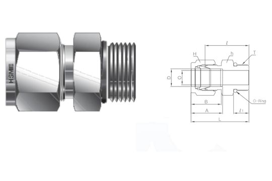 Non-Positionable SAE Male Connector