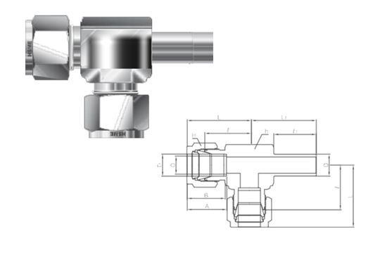Run Tee Tube Adapter