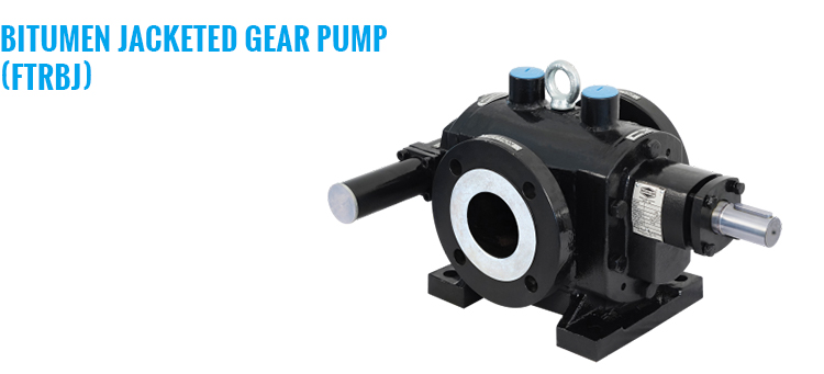 Bitumen Jacketed Gear Pump (FTRBJ)