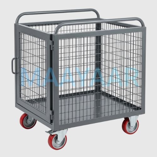 Broom Basket Trolley