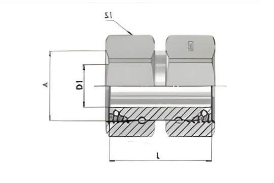 GZ-Swivel union 24° DKO swivel