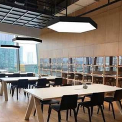 Hexagon Moon Light Led Pendant Series