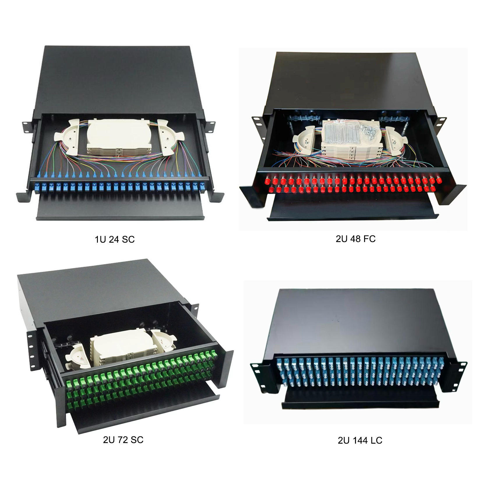 INF-72/144F Sliding Type Fiber Optic Patch Panel