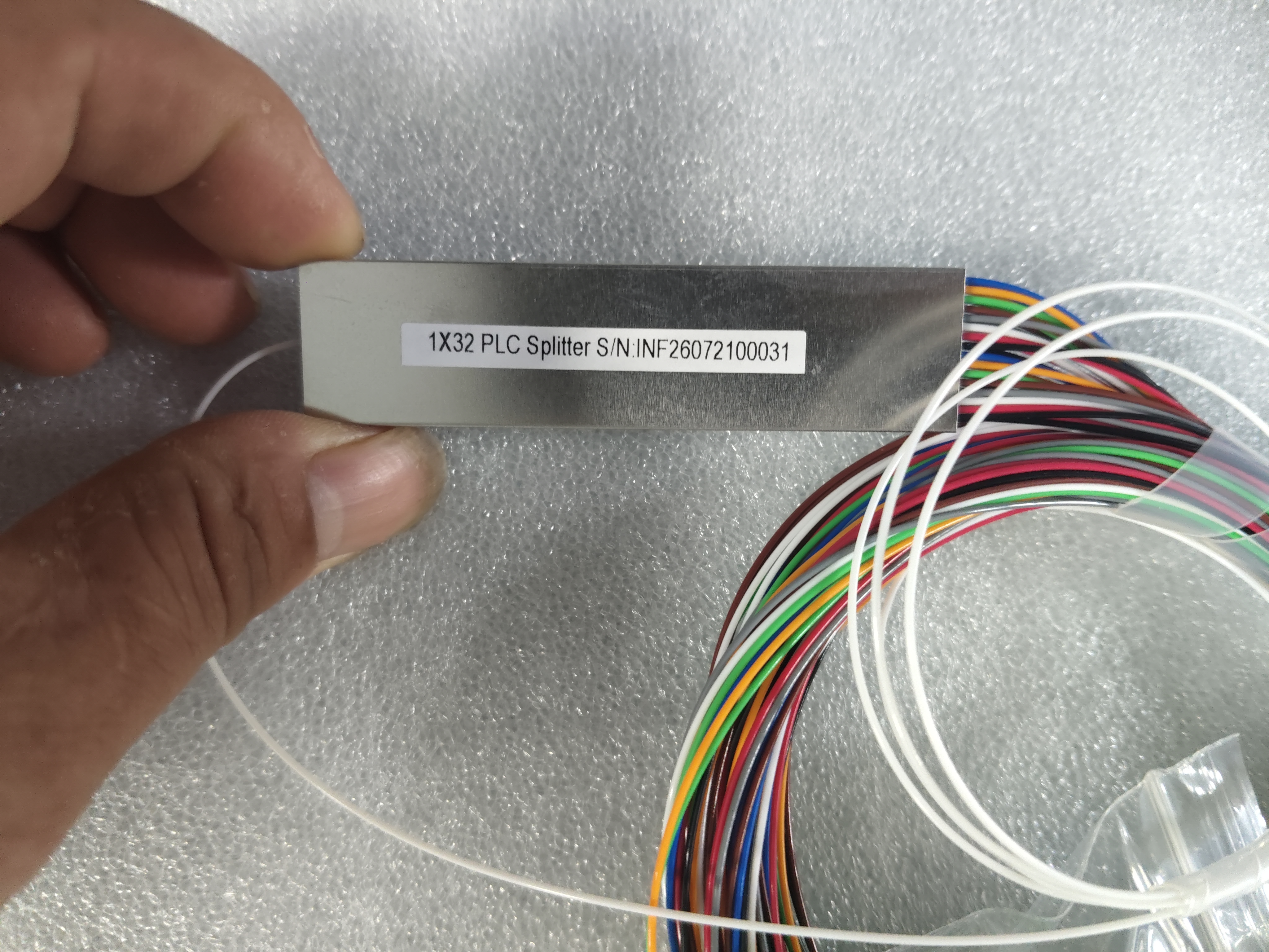 INF Bare Fiber PLC Splitter No Connector