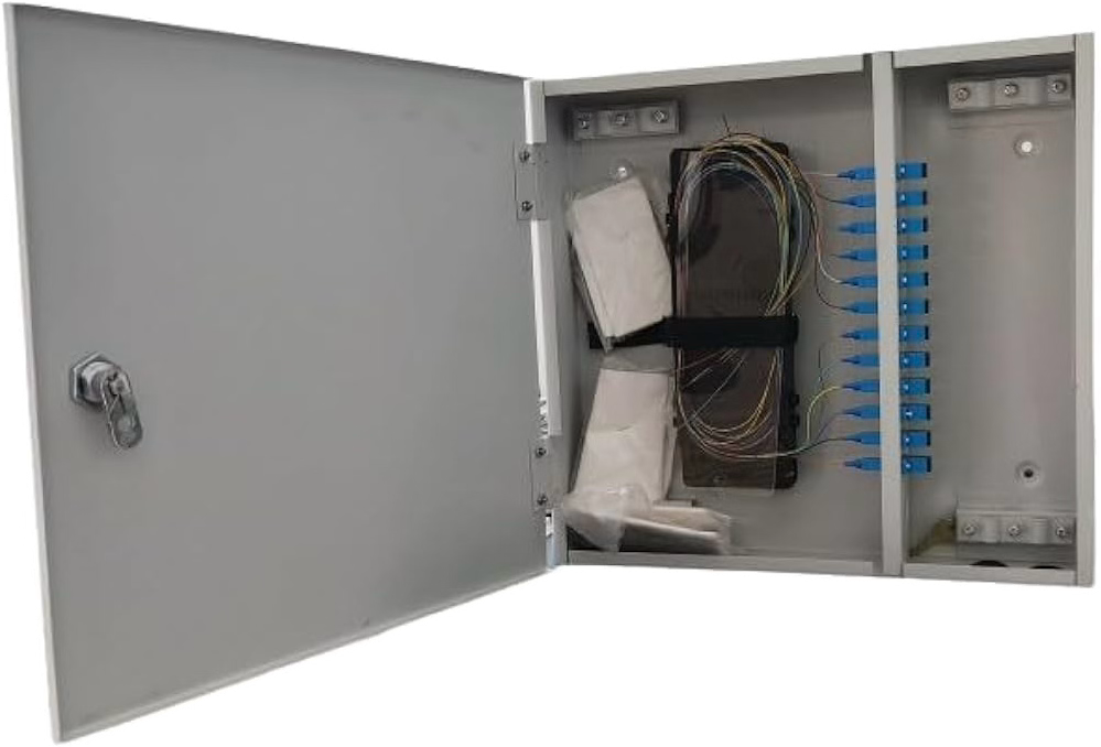 INF-MTX-12G/ 48P Wall Mounted Metal Fiber Optic Distribution Box