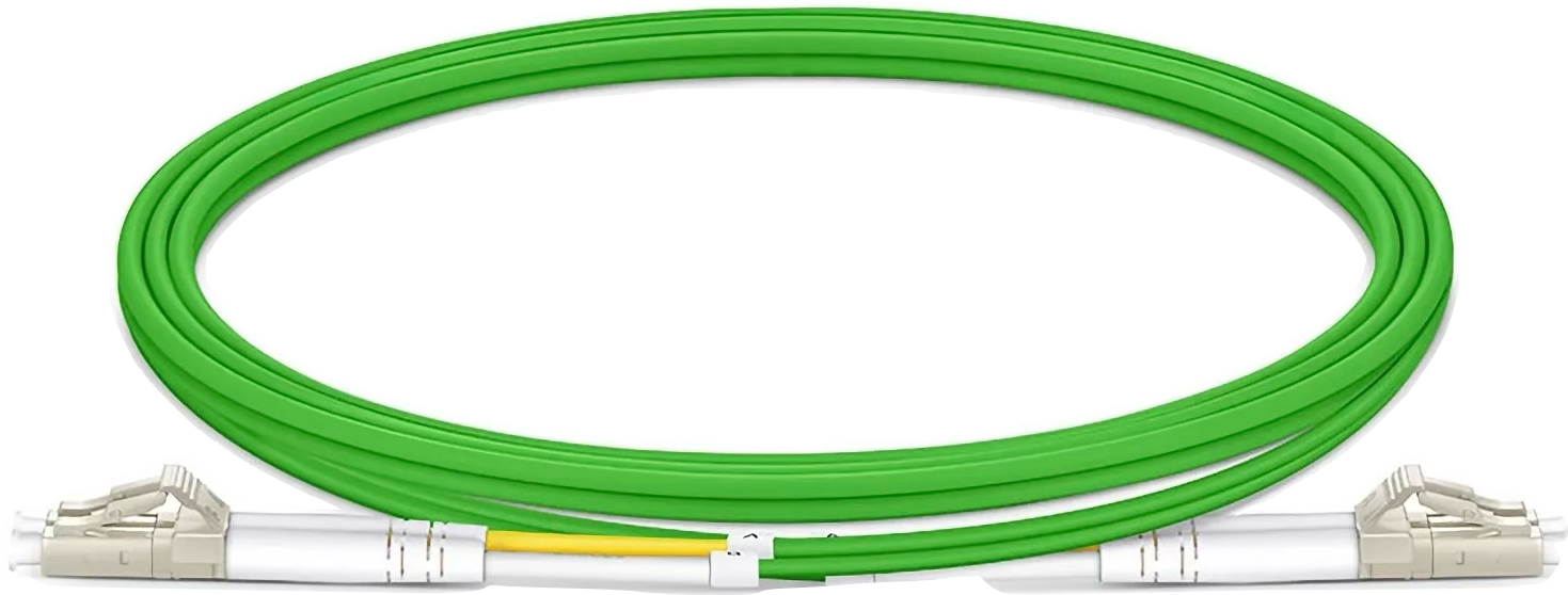 LC to LC Duplex OM5 Fiber Patch Cord