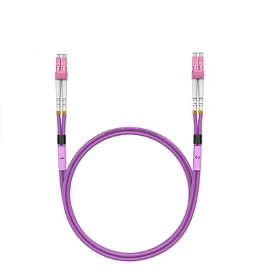 Lc To Lc Duplex MM/ OM4 Fiber Patch Cord