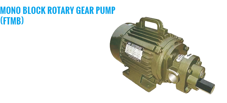 Mono Block Rotary Gear Pump (FTMB)