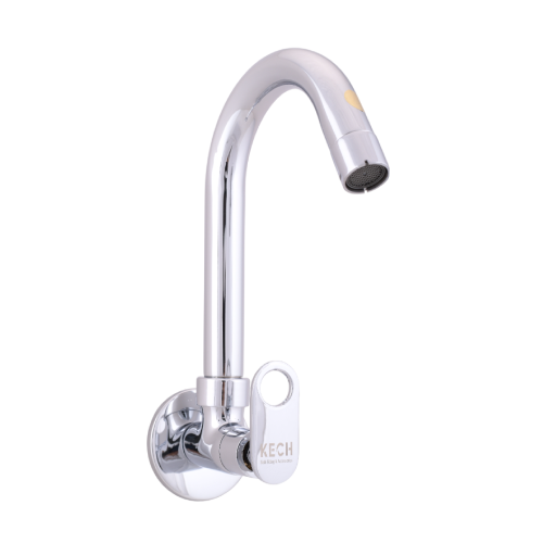 Sink Cock With swinging Spout