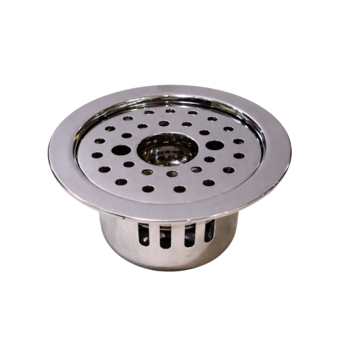 Round Lock Bidding Floor Jali Hole with ACC Glossy SS304