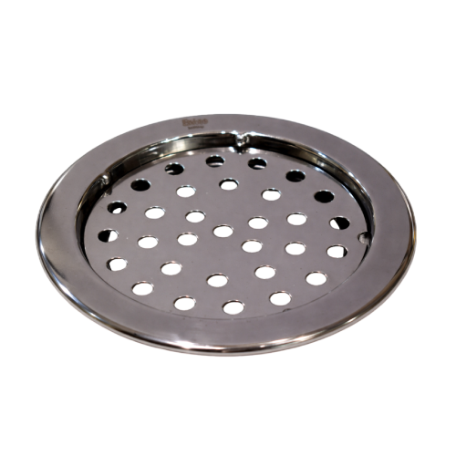 Round Lock Bidding Floor Jali Plain Glossy SS202