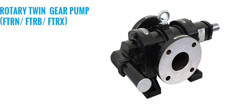 Rotary Twin Gear Pump (FTRN / FTRB / FTRX)