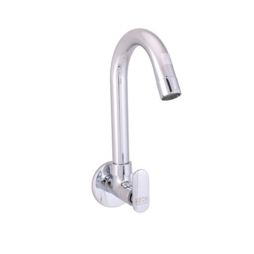 Sink Cock With swinging Spout