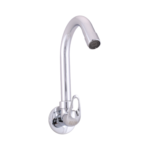 Sink Cock With swinging Spout