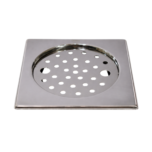 Square Lock Bidding Floor Jali Plain Glossy SS202