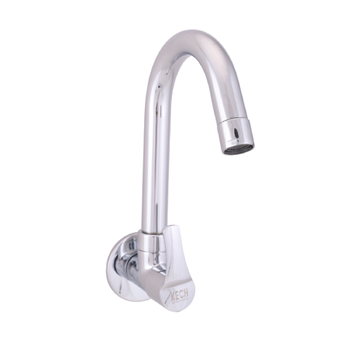 Sink Cock With swinging Spout