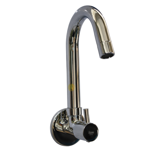 Sink Cock With swinging Spout