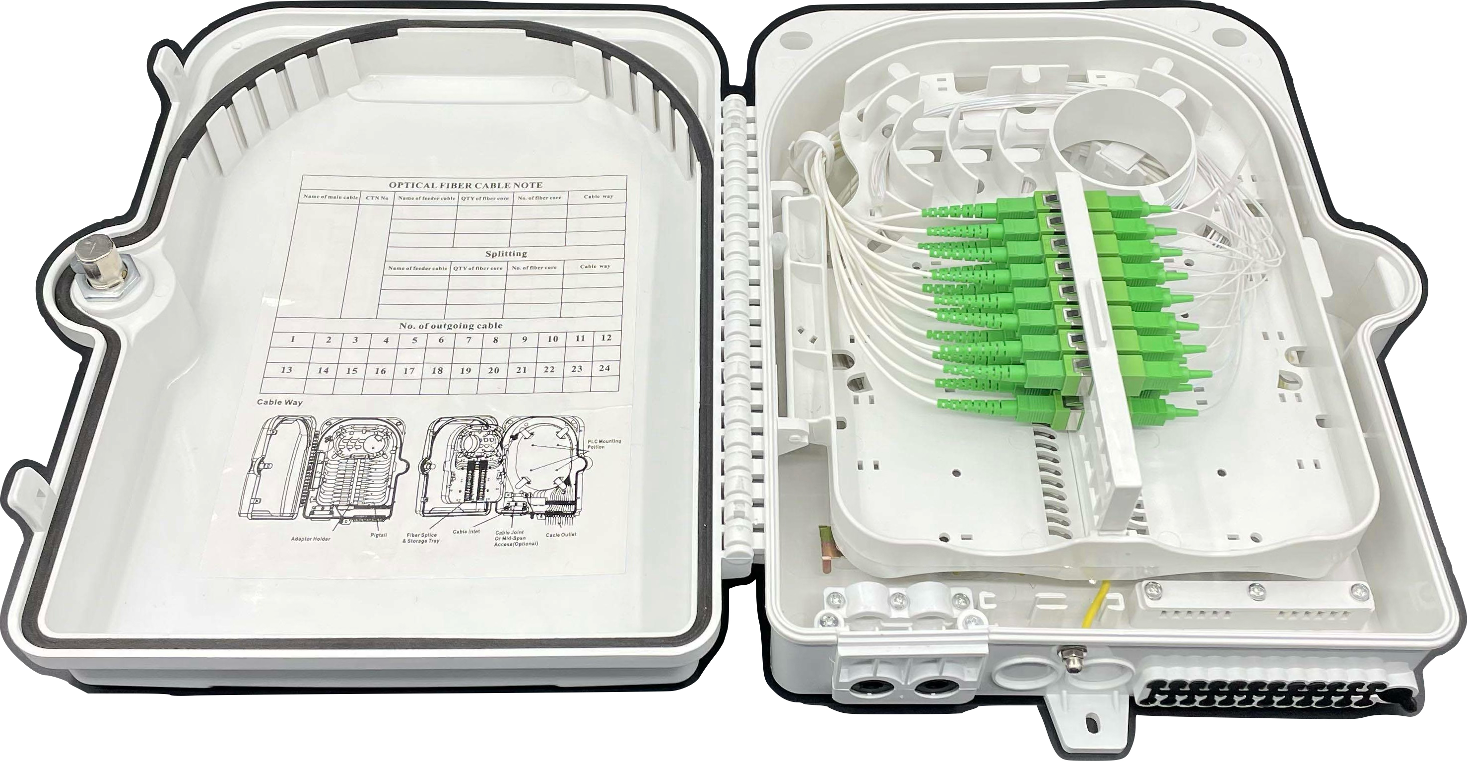 INF-ODB-2401 24 Fibers Optical Distribution Box 5856