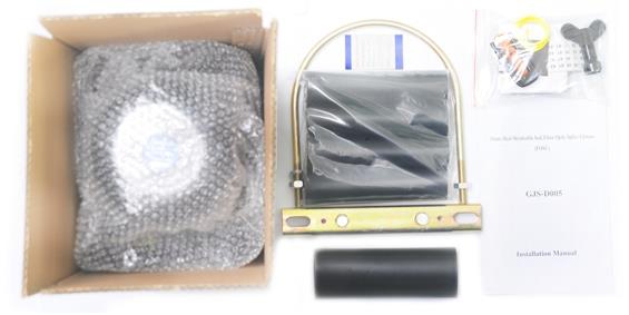 INF-FOSC-1003 Dome 5Port/ 4Tray Heat Shrinkable Fiber Optic Splice Closure 6074
