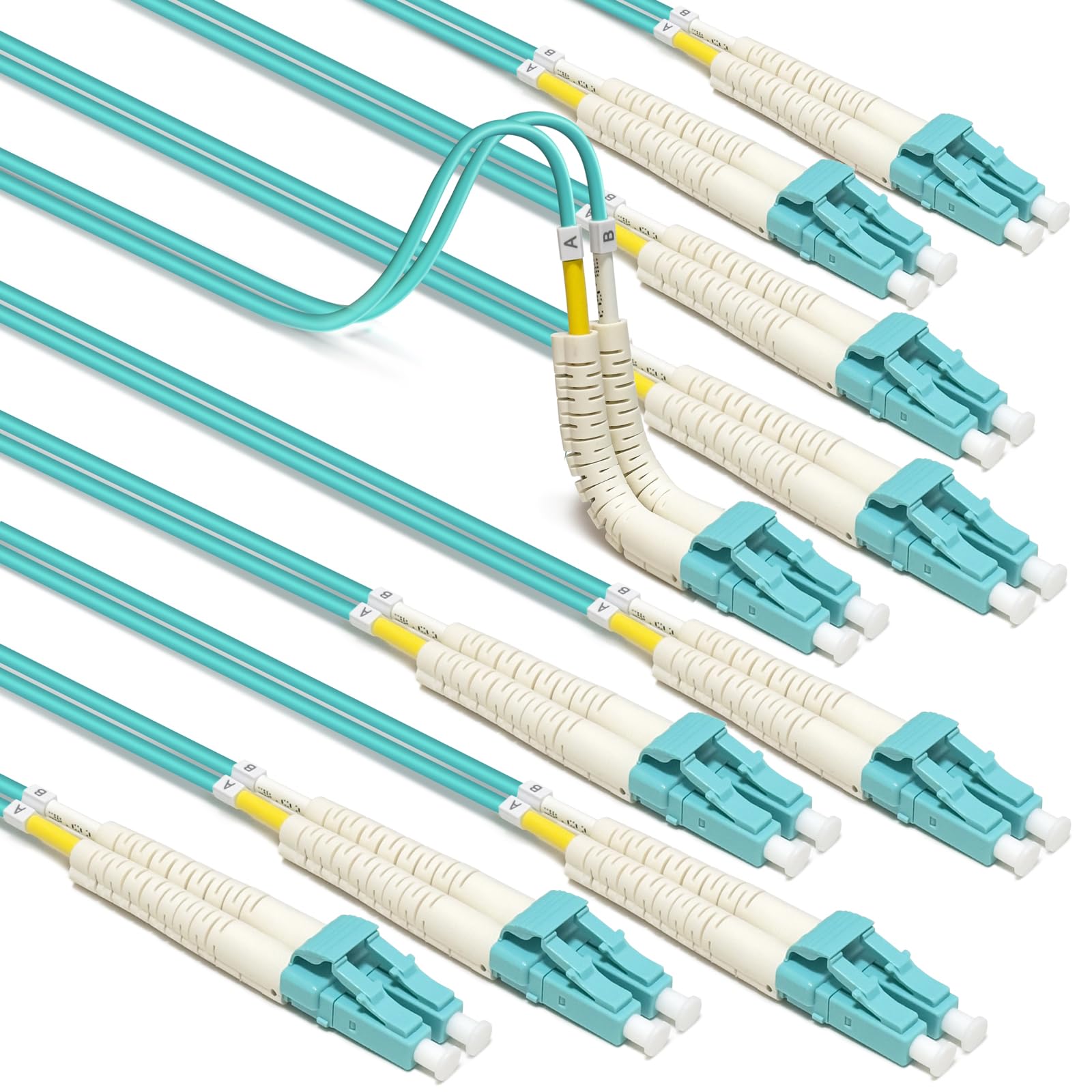 8LC to 8LC Duplex Patch Cord 6123
