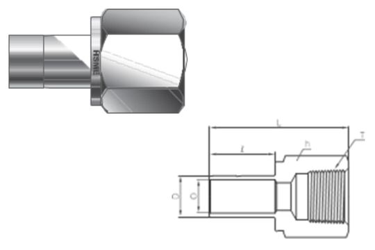 Female NPT Tube Adapter