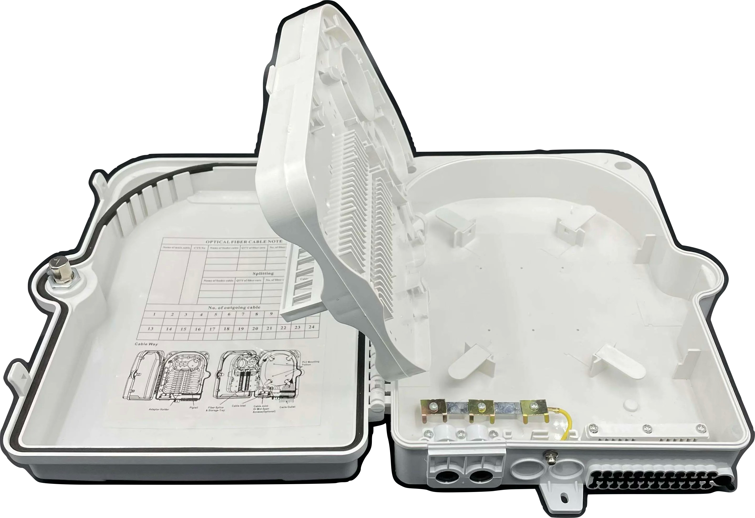 INF-ODB-2401 24 Fibers Optical Distribution Box 5857
