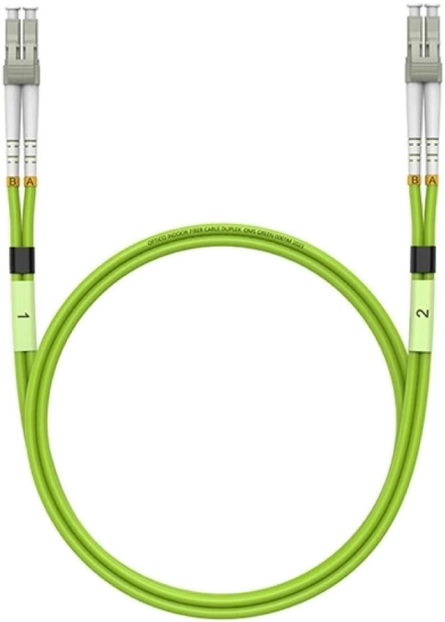 LC to LC Duplex OM5 Fiber Patch Cord 6126