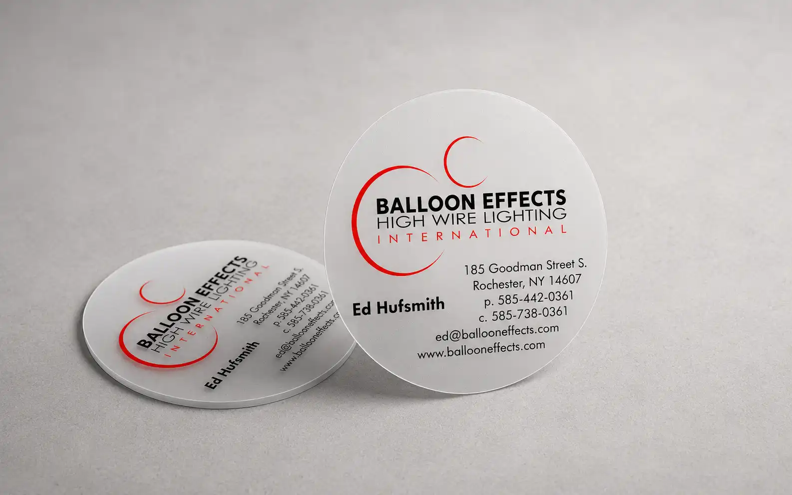 Circle Business Card