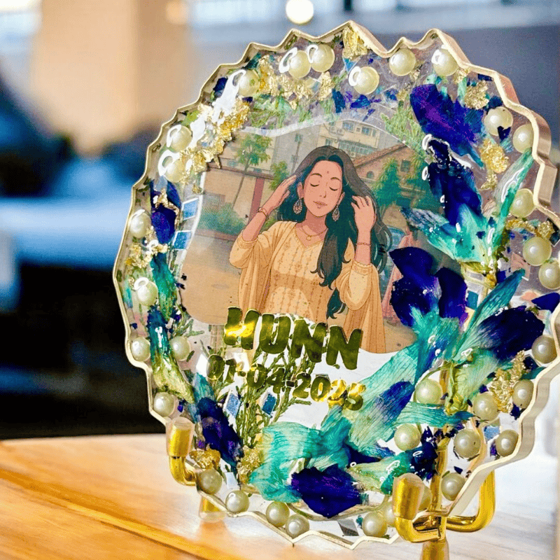 Custom Ghibli Trend Resin Frame