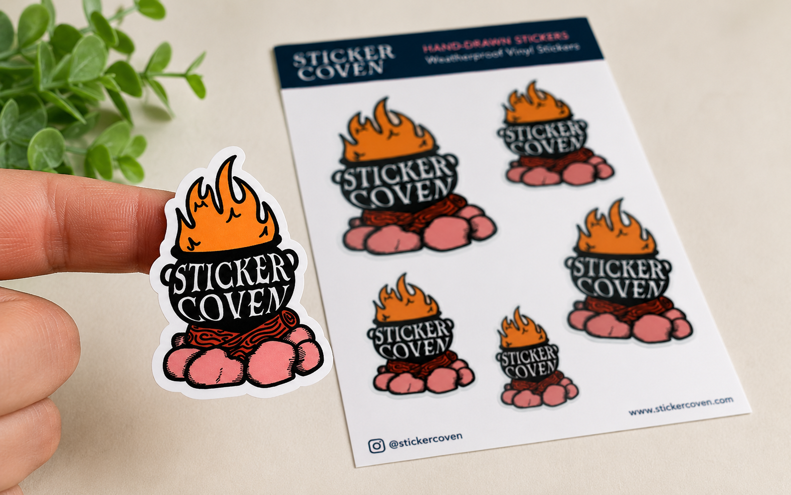 Custom Shape Stickers