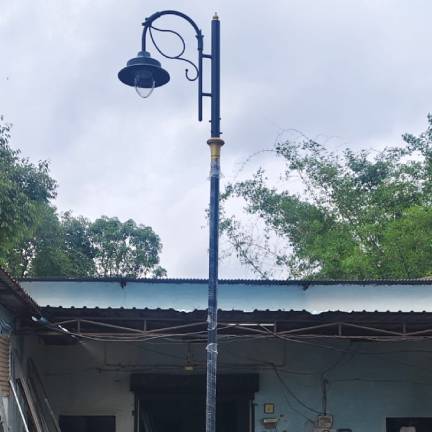 Designer Pole Light