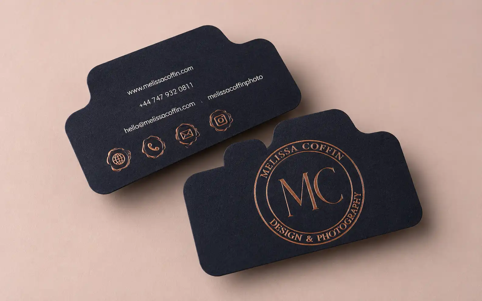 Die Cut Business Card