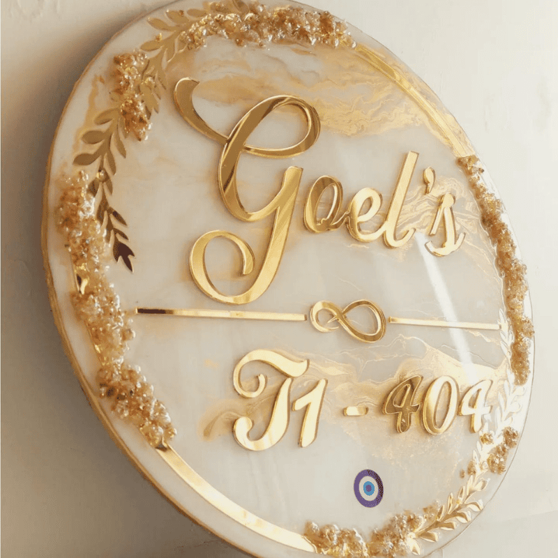 Divine Resin Nameplate