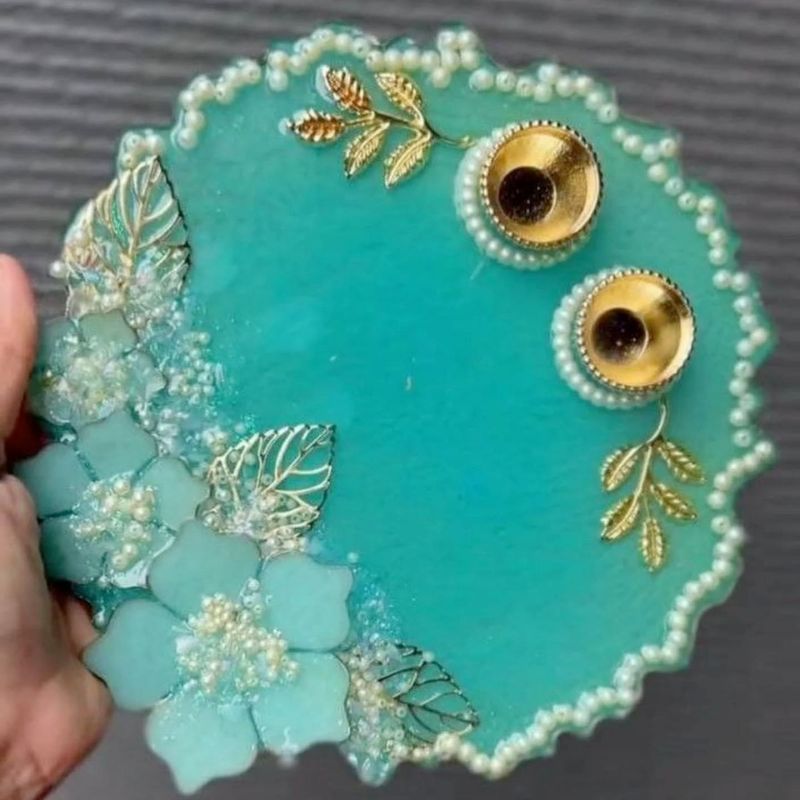 Diwali Resin Decor
