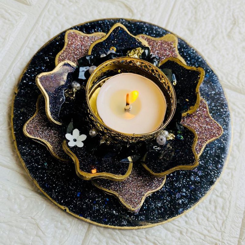 Diwali Resin Decor