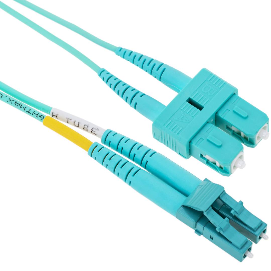 SC To LC Duplex OM3 Patch Cable 6131