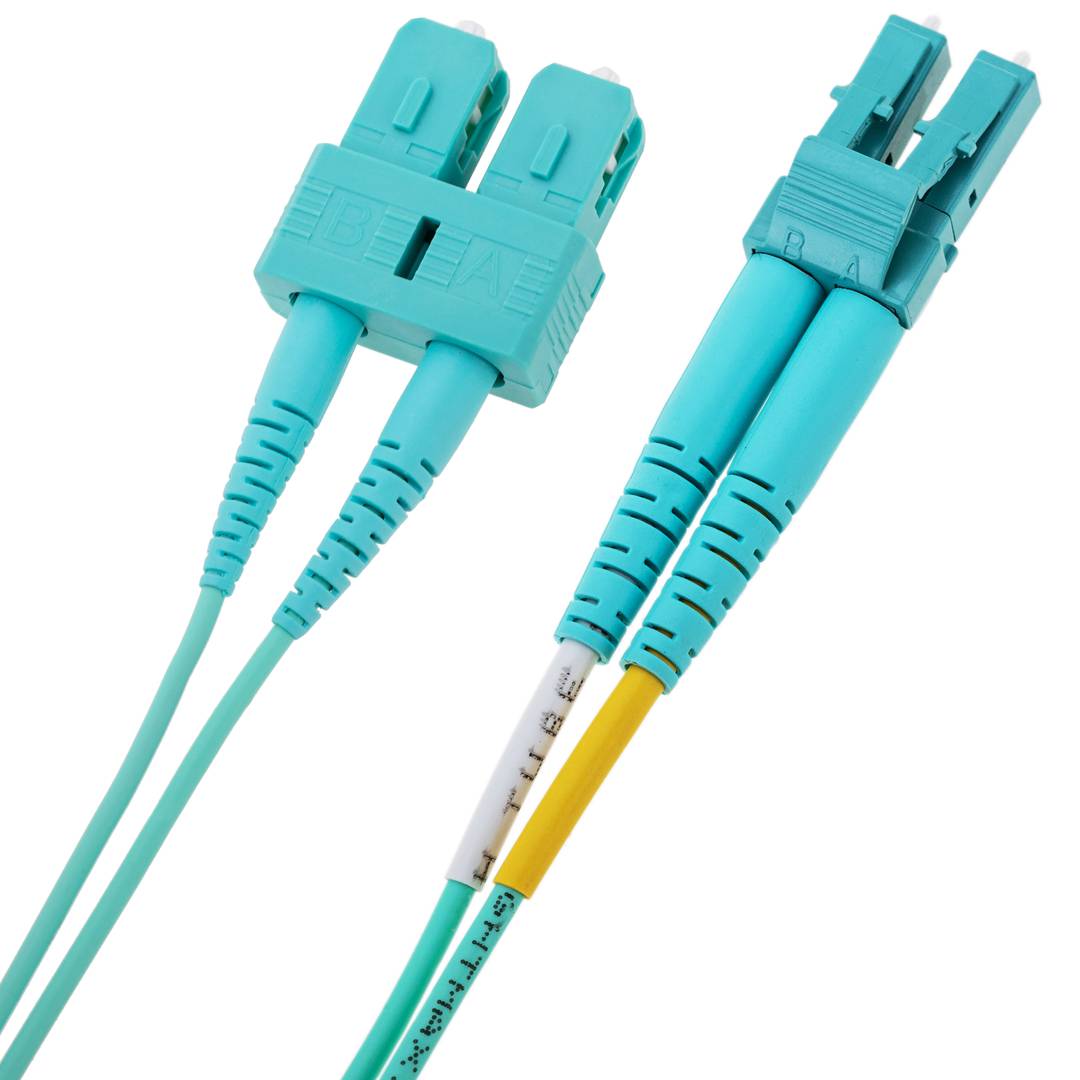 SC To LC Duplex OM3 Patch Cable 6132