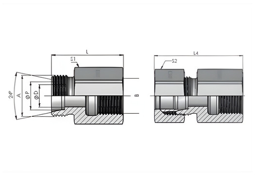 GAI-M-Female metric thread