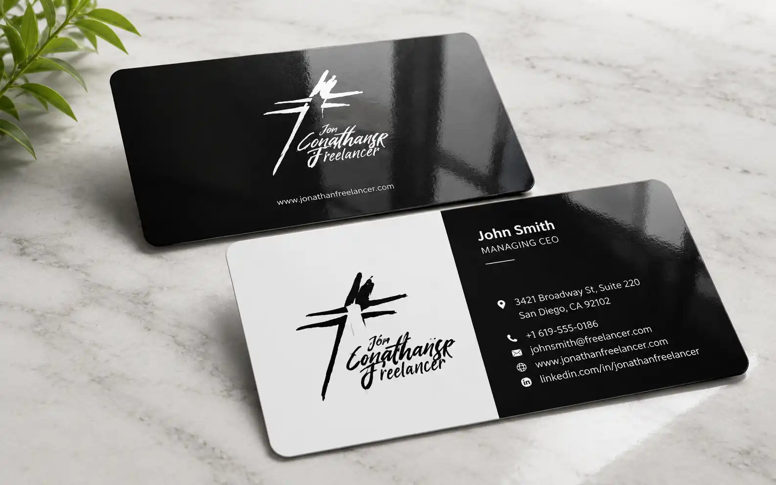 Gloss Laminated Card