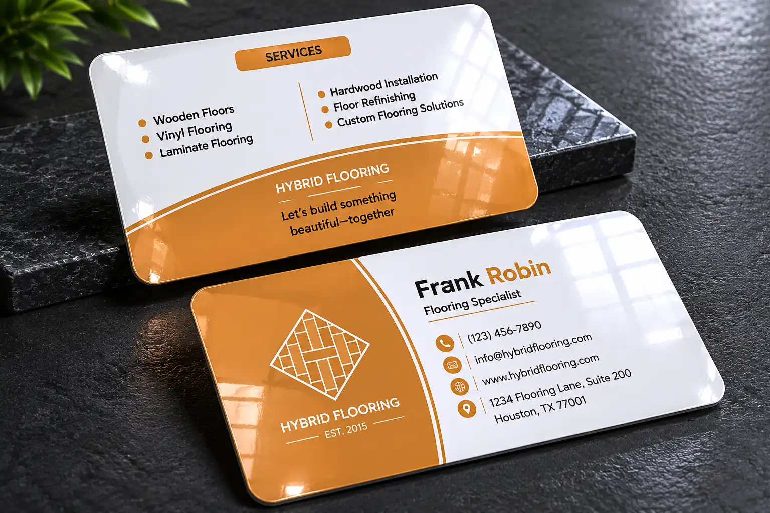 Gloss Laminated Card