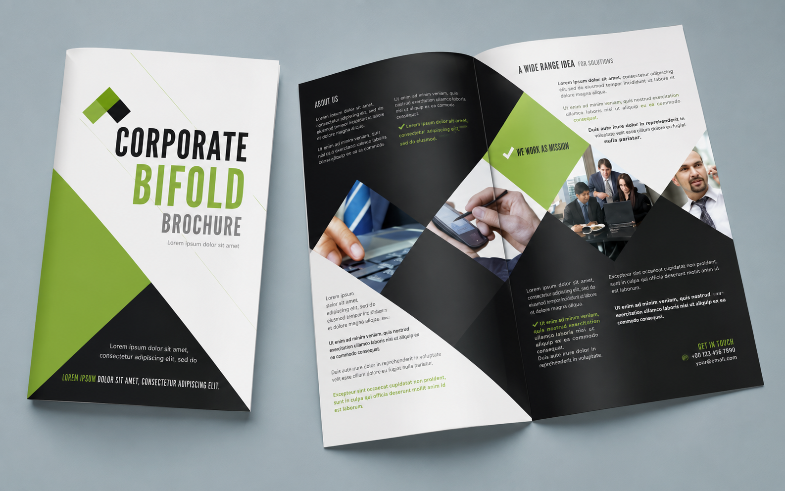Half Fold Brochures
