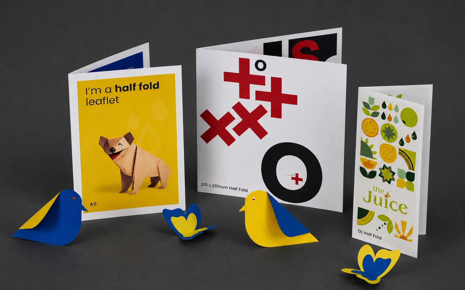 Half Fold Leaflets & Flyers