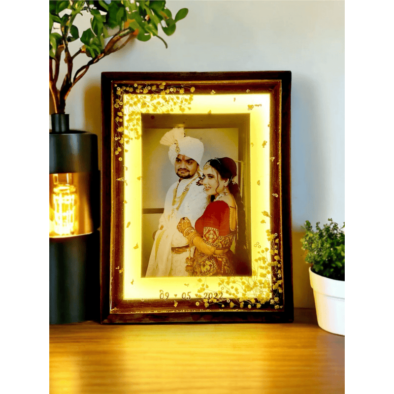 LED Light Transparent Resin Frame