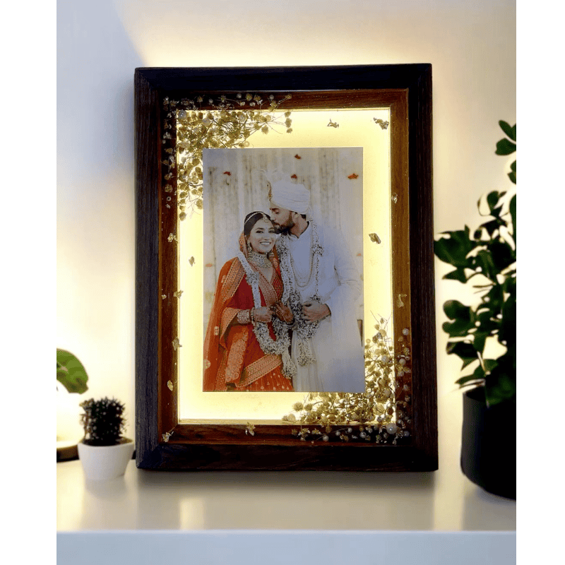 LED Light Transparent Resin Frame