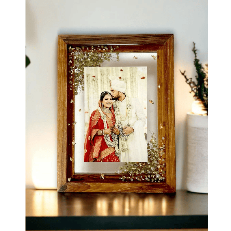 LED Light Transparent Resin Frame