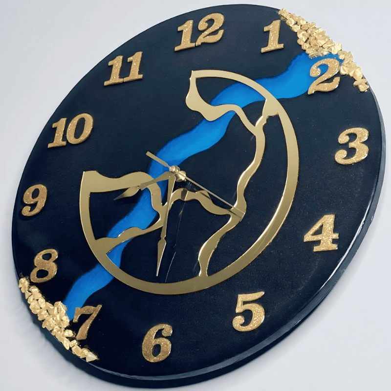Luxury Resin Wall Clock