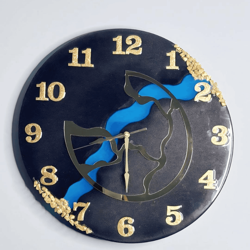 Luxury Resin Wall Clock