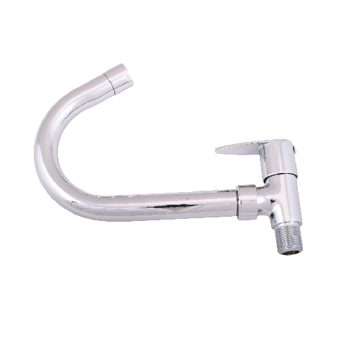 Sink Cock With swinging Spout